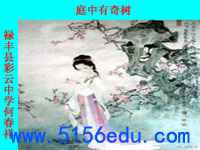 《庭中有奇树》ppt课件(15页)